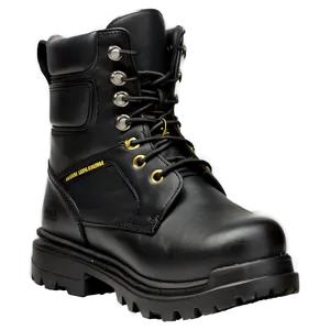 Black Leather Boot Png Jco PNG Image