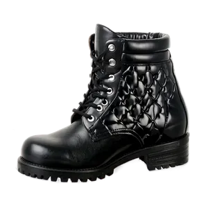 Black Leather Boots Png 52 PNG Image