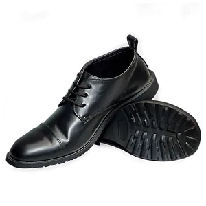 Black Leather Boots Png Ptl PNG Image