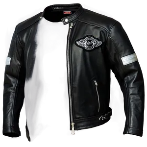 Black Leather Jacket Png Isj54 PNG Image