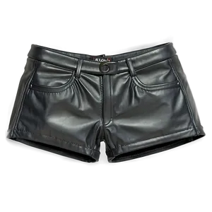 Black Leather Shorts Png Uha24 PNG Image