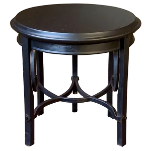 Black Metal End Table Png Dwe PNG Image