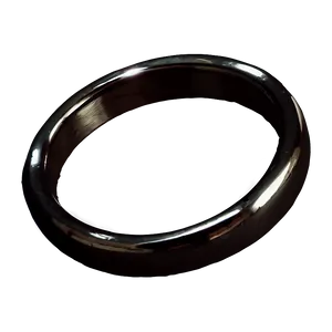 Black Metal Ring Image Png Oax PNG Image