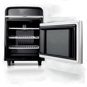 Black Mini Fridge Png Lnw53 PNG Image