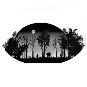 Black Moon Rising Png Yga PNG Image