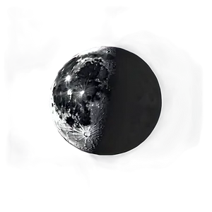 Black Moon Silhouette Png Nwj PNG Image