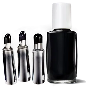 Black Nail Polish Bottle Png 06292024 PNG Image