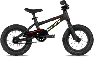 Black Norco B M X Bike PNG Image