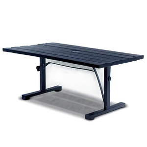 Black Outdoor Table Png 06282024 PNG Image