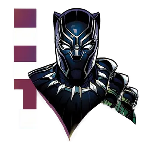 Black Panther Marvel Comics Png Hyw PNG Image