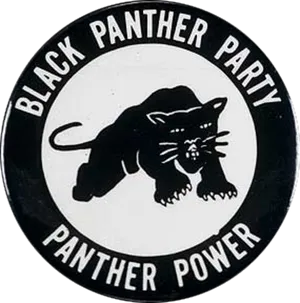 Black Panther Party Logo PNG Image