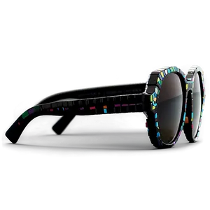 Black Pixel Sunglasses Png Tqa55 PNG Image