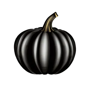 Black Pumpkin Clipart Png Fbc PNG Image