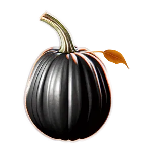 Black Pumpkin Illustration Png Fhm92 PNG Image