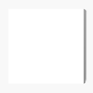 Black Rectangle Canvas PNG Image