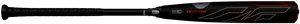 Black Red Baseball Bat Design PNG