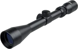 Black Rifle Scope PNG Image