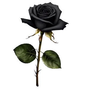 Black Roses Garden Png Ush37 PNG Image