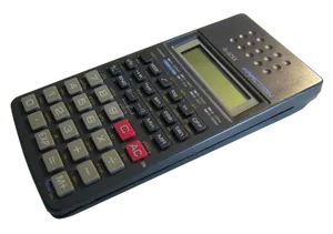 Black Scientific Calculator PNG Image