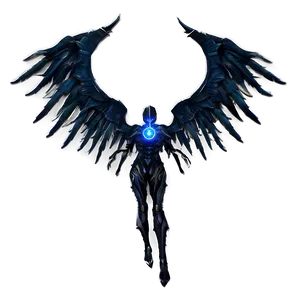 Black Seraph Wings Png Jto PNG Image