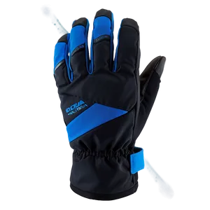 Black Skiing Gloves Png Ied PNG Image