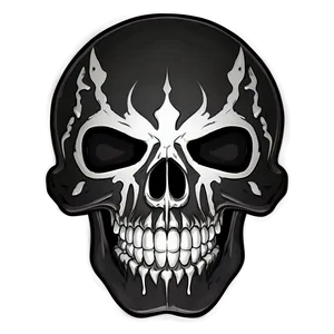 Black Skull Emblem Png 06202024 PNG Image