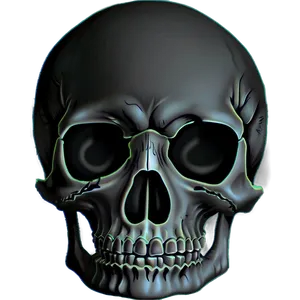 Black Skull Illustration Png Dec37 PNG Image