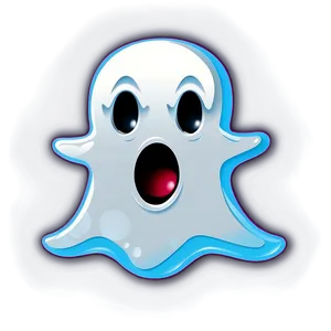 Black Snapchat Ghost Png Exw3 PNG Image