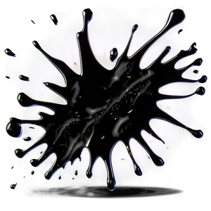 Black Splat Png Vby59 PNG Image