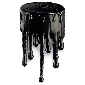 Black Spray Paint Drip Png Gkg99 PNG Image