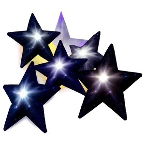 Black Star Clusters Png Rmj36 PNG Image