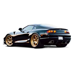 Black Supra Car Png Osh88 PNG Image