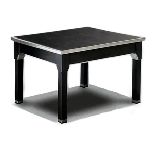 Black Table C PNG Image