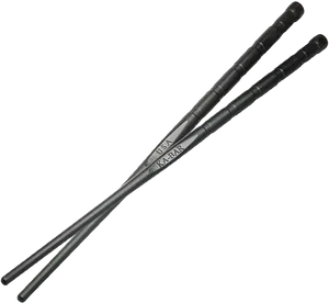 Black Tactical Chopsticks PNG Image