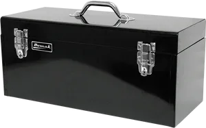 Black Toolbox Homak Brand PNG Image