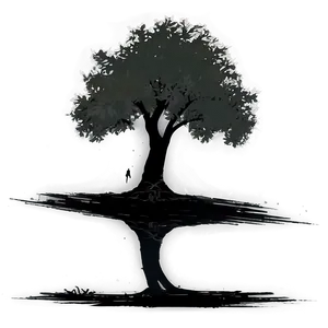 Black Tree Shadow Png 61 PNG Image