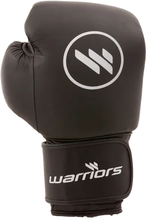 Black Warriors Boxing Glove PNG Image