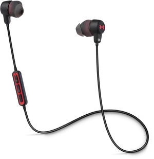 Black Wireless Earbudswith Inline Control PNG Image