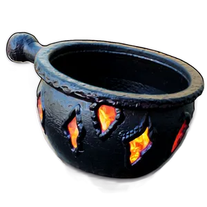 Black Witch Cauldron Png Awv PNG Image