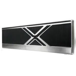 Black X Signage Png 86 PNG Image