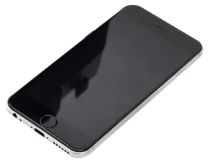 Blacki Phone Angled View PNG Image