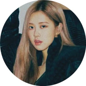 Blackpink Member Glamorous Look PNG Image