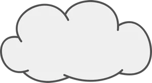 Blank_ Cartoon_ Cloud_ Bubble PNG Image