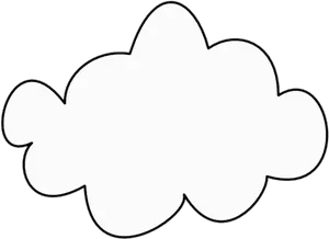 Blank_ Comic_ Cloud_ Bubble PNG Image