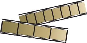 Blank Filmstrip Illustration PNG Image