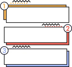 Blank Infographic Template Design PNG Image