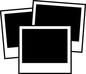 Blank Photo Frames Overlay PNG Image