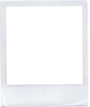 Blank Polaroid Frame PNG Image