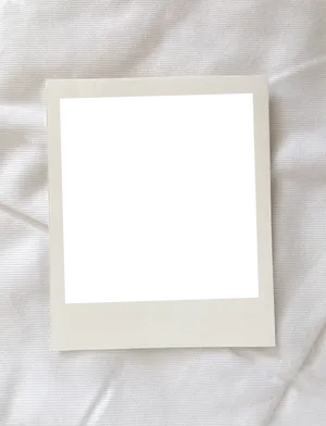 Blank Polaroidon Textured Background PNG Image