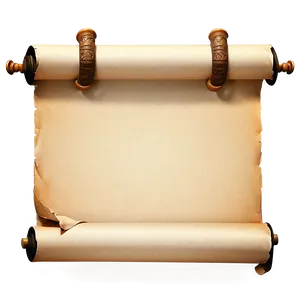 Blank Scroll Paper Sheet Png 06262024 PNG Image